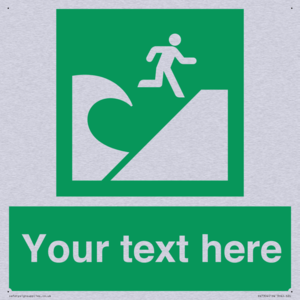 Custom Safe Condition Tsunami evacuation area